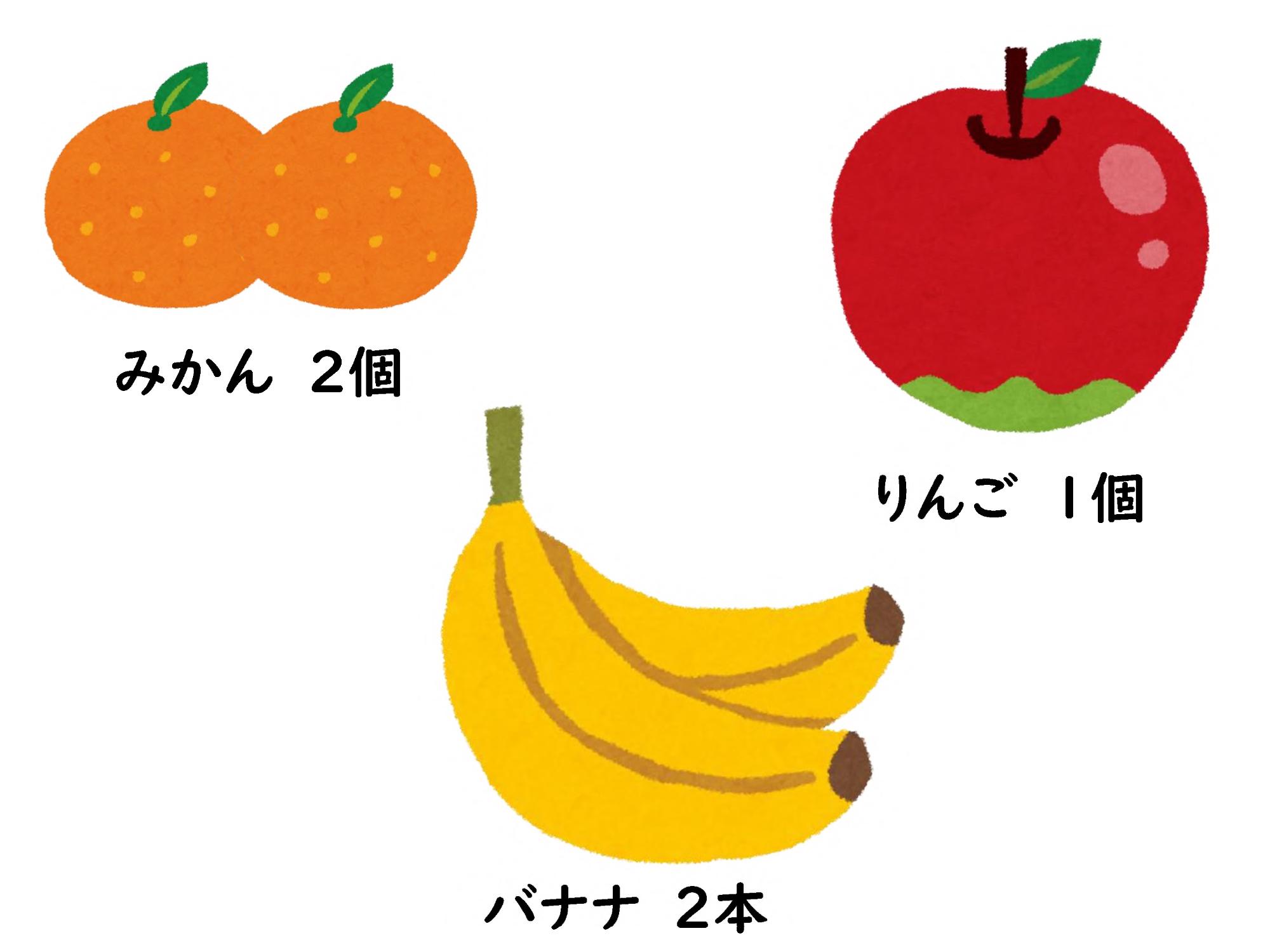 1日200g果物