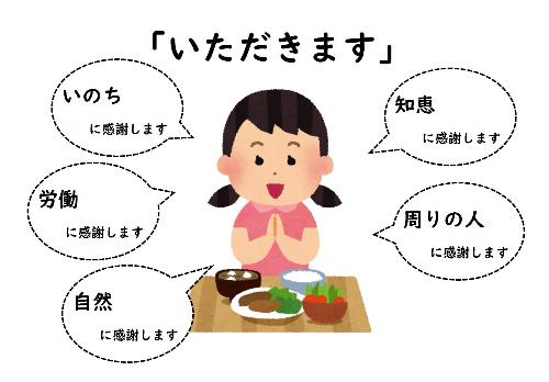 いただきますの意味
