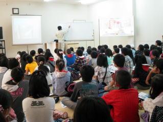 鳥飼北小学校による環境センターの社会科見学風景の画像2