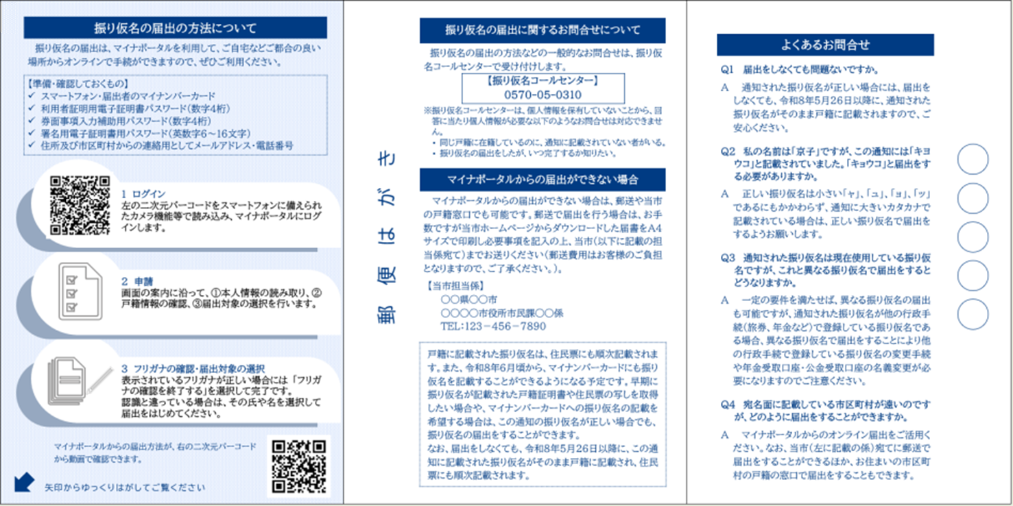 法務省通知見本(裏)