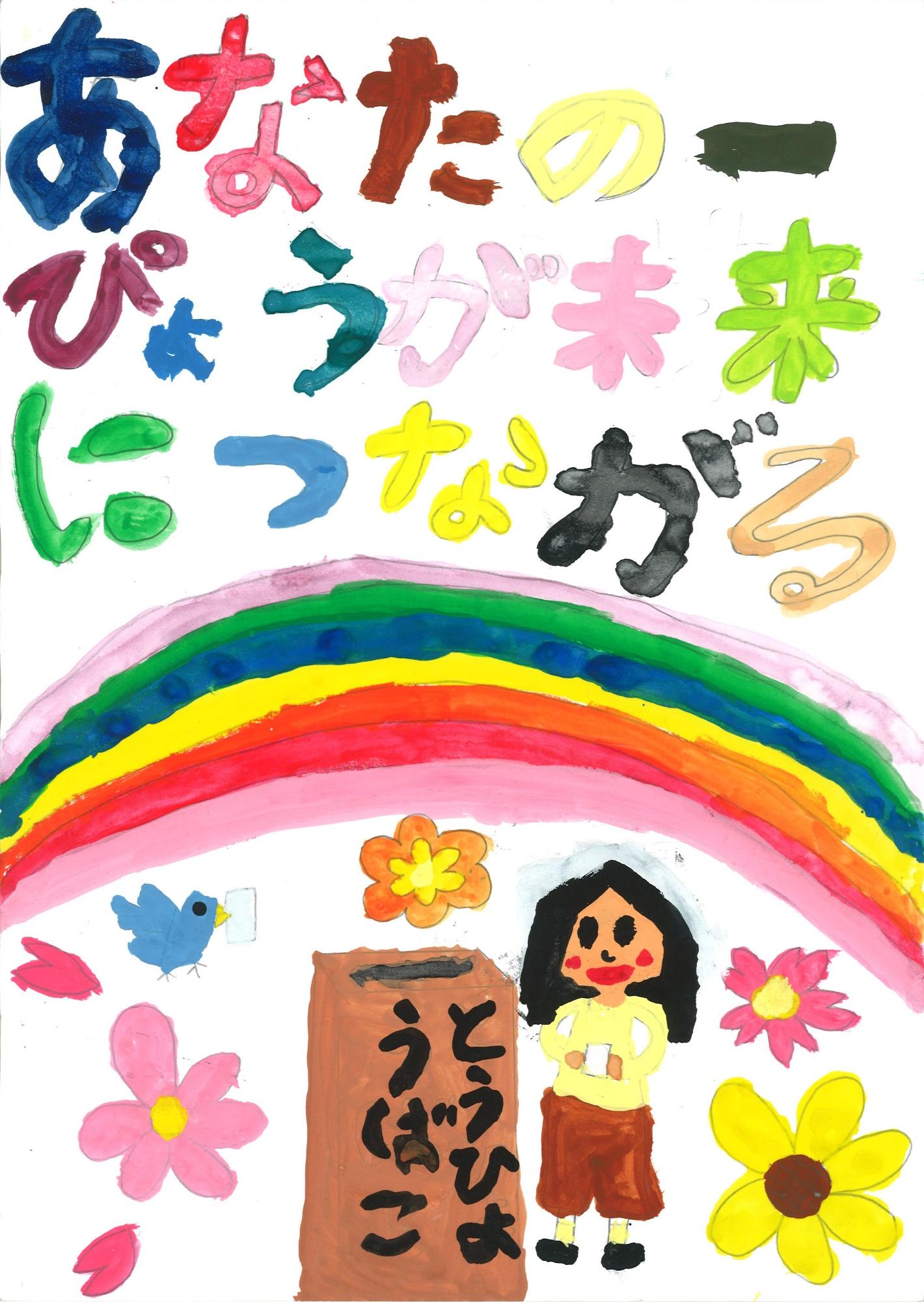摂津市立鳥飼西小学校 3年 辻󠄀野 智美さん