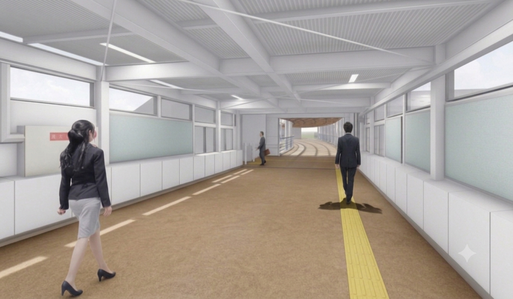 橋上通路デザインイメージ