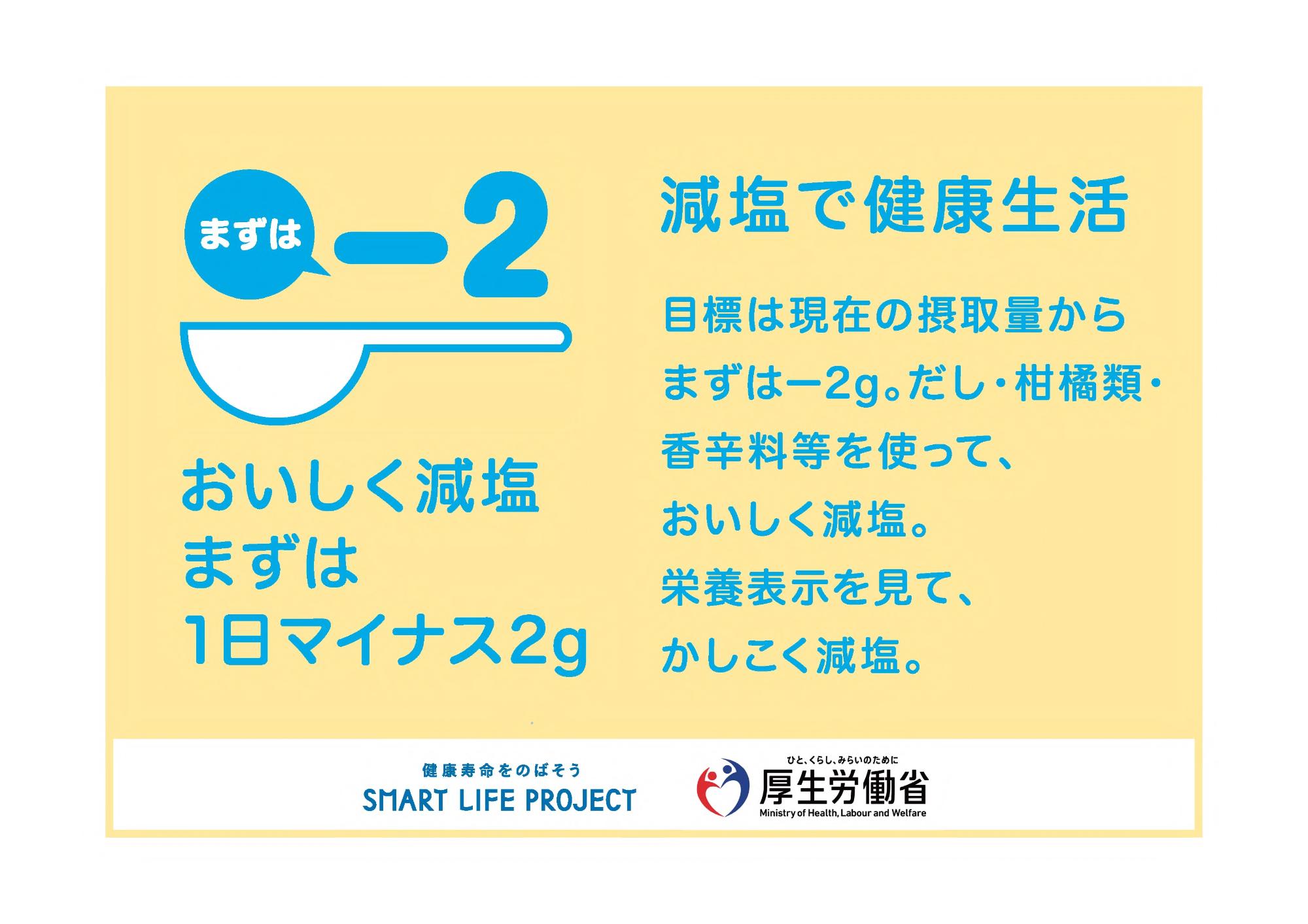 減塩で健康生活