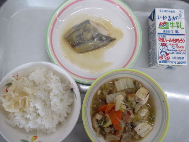 和食の日の給食