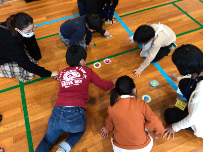 2年生学年親睦会の様子