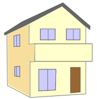 家のイラスト画像