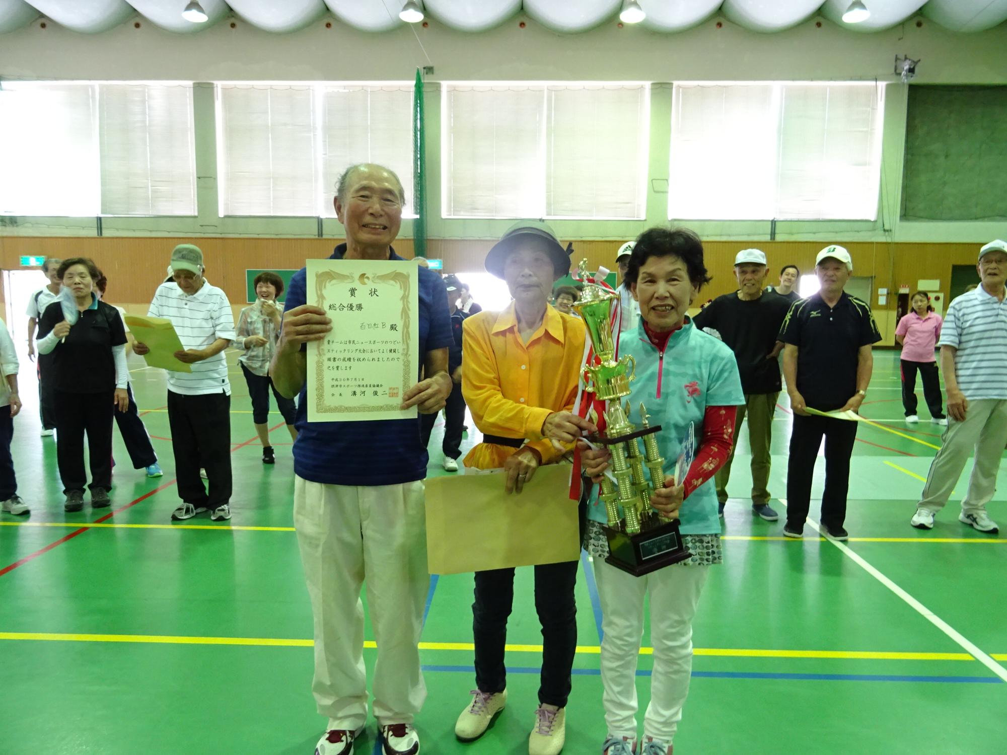 優勝は、百日紅Bチーム