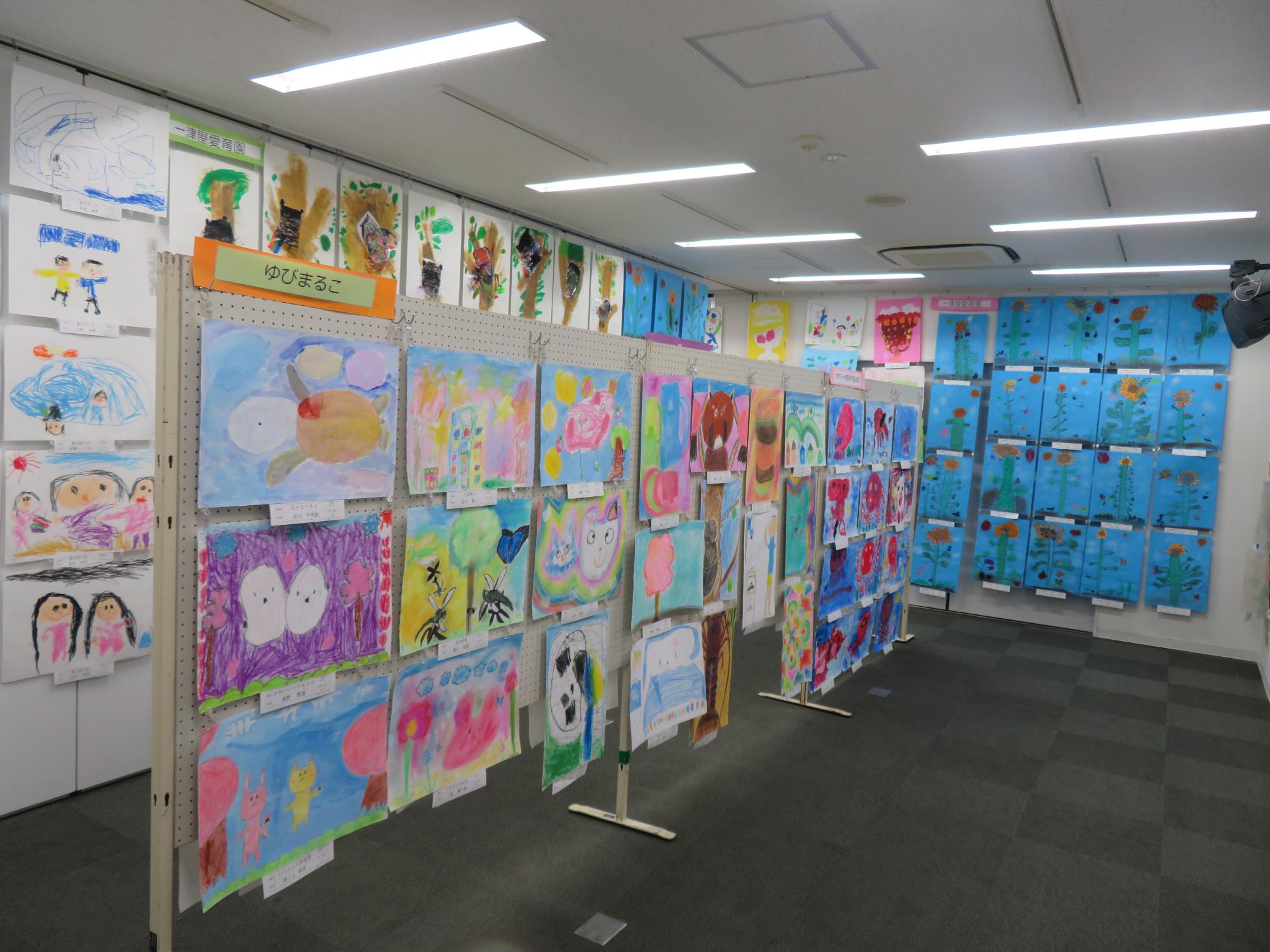 前回のこども展覧会の様子1