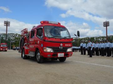 三島地区支部消防総合訓練の様子の写真2
