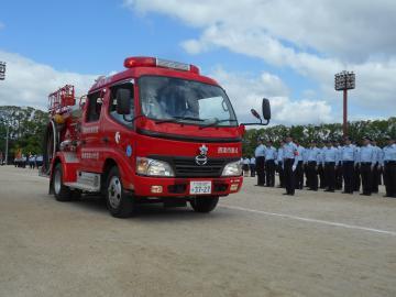 三島地区支部消防総合訓練の様子の写真3