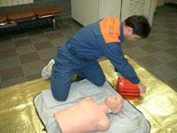 AED使用方法の写真1