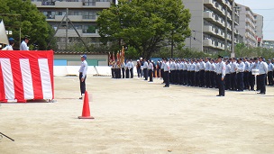 20190818(2)大阪府消防協会三島地区支部消防総合訓練