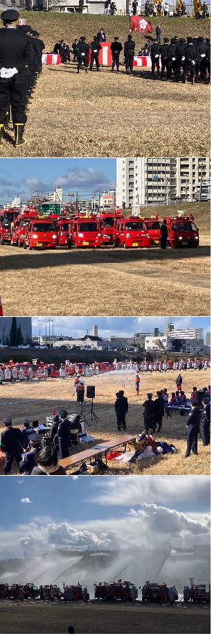 摂津市消防出初め式