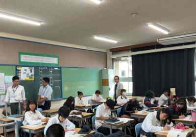 学校訪問の様子3