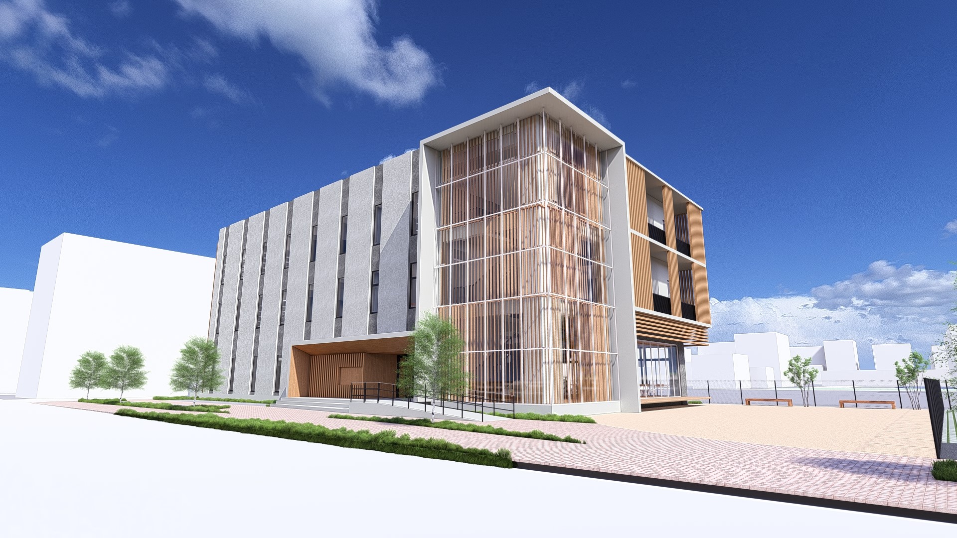 （仮称）味生コミュニティセンター_アイレベル