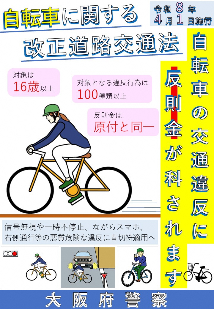 自転車を利用する皆さまへ