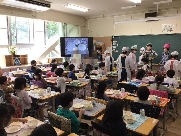 いちねんせい はじめてのきゅうしょく