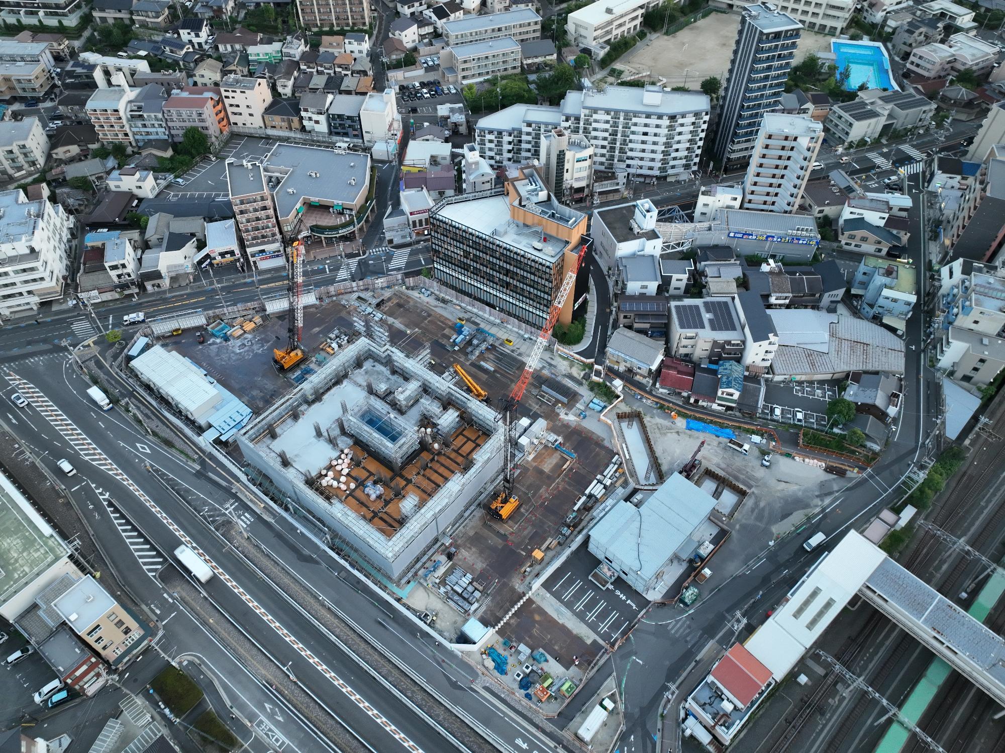 令和7年8月19日南側から撮影した写真