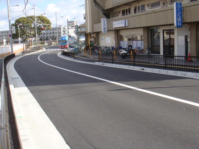 学園町中央線（道路拡幅）の写真