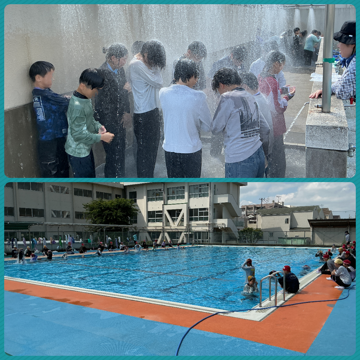 0709着衣泳