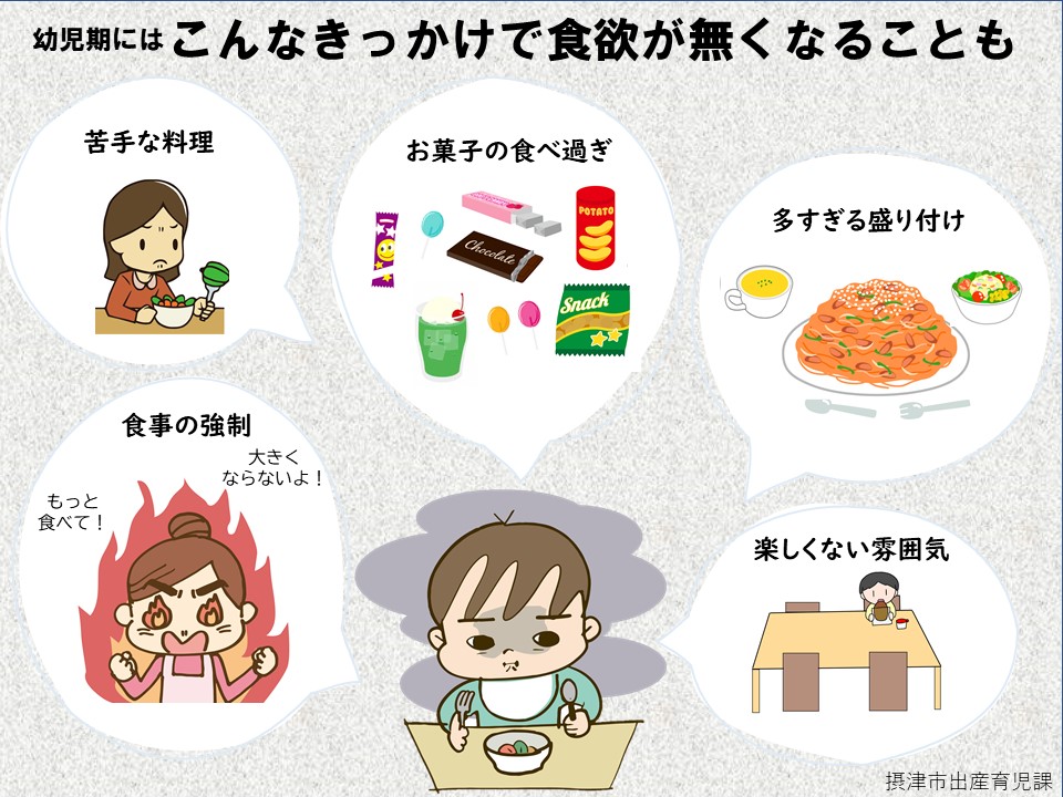 しょくよくがなくなるきっかけ